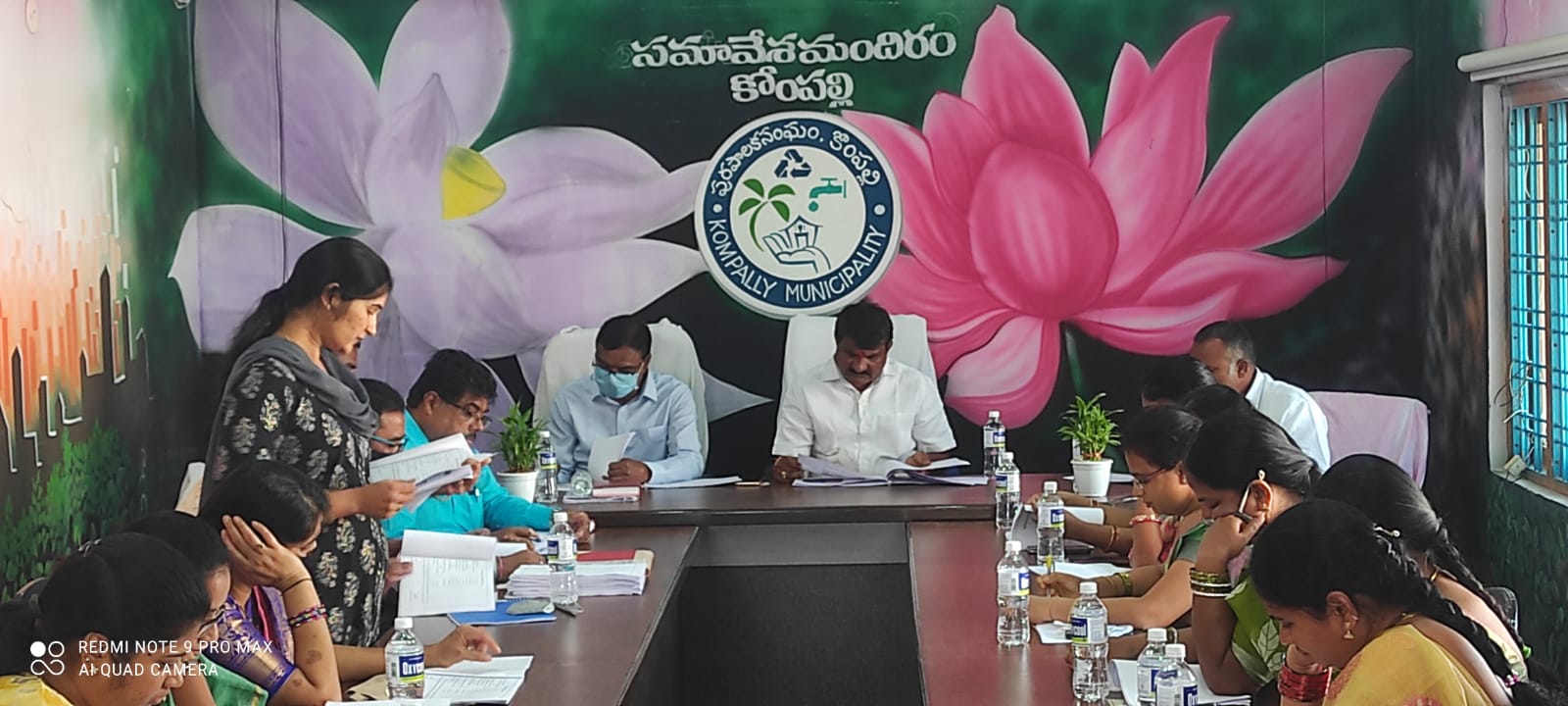 Budget Meeting conducted in kompally municipality  on 04.03.2022