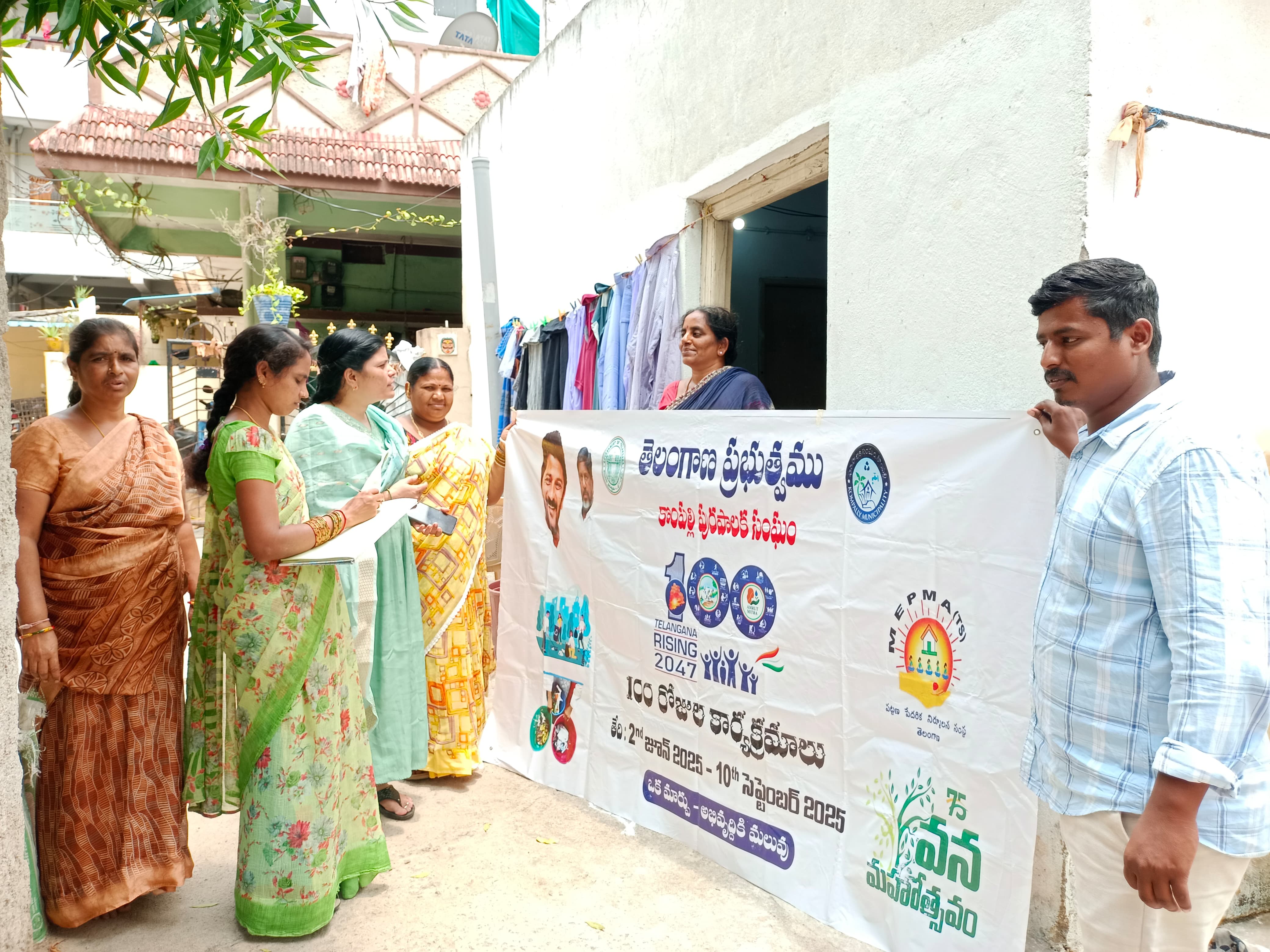 As apart of 100days program Day 10 action plan Door to Door Awarences Program, Formation of CIG for Street Vendors, Bank Linkage to SHG, Formation of New Groups Survey for Uncovered Womens in Groups.