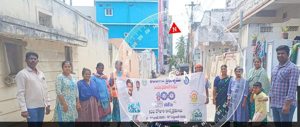 As apart of 100days program Day 10 action plan Door to Door Awarences Program, Formation of CIG for Street Vendors, Bank Linkage to SHG, Formation of New Groups Survey for Uncovered Womens in Groups.