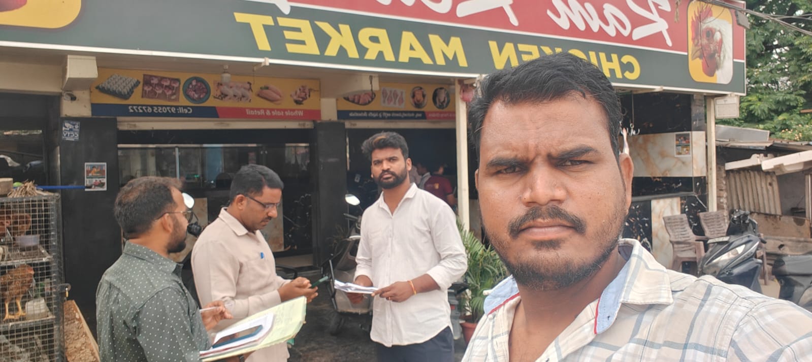 As apart of 100days program Day 15 Review of Old or Existing Street Vending Zone and Properties without Trade License.