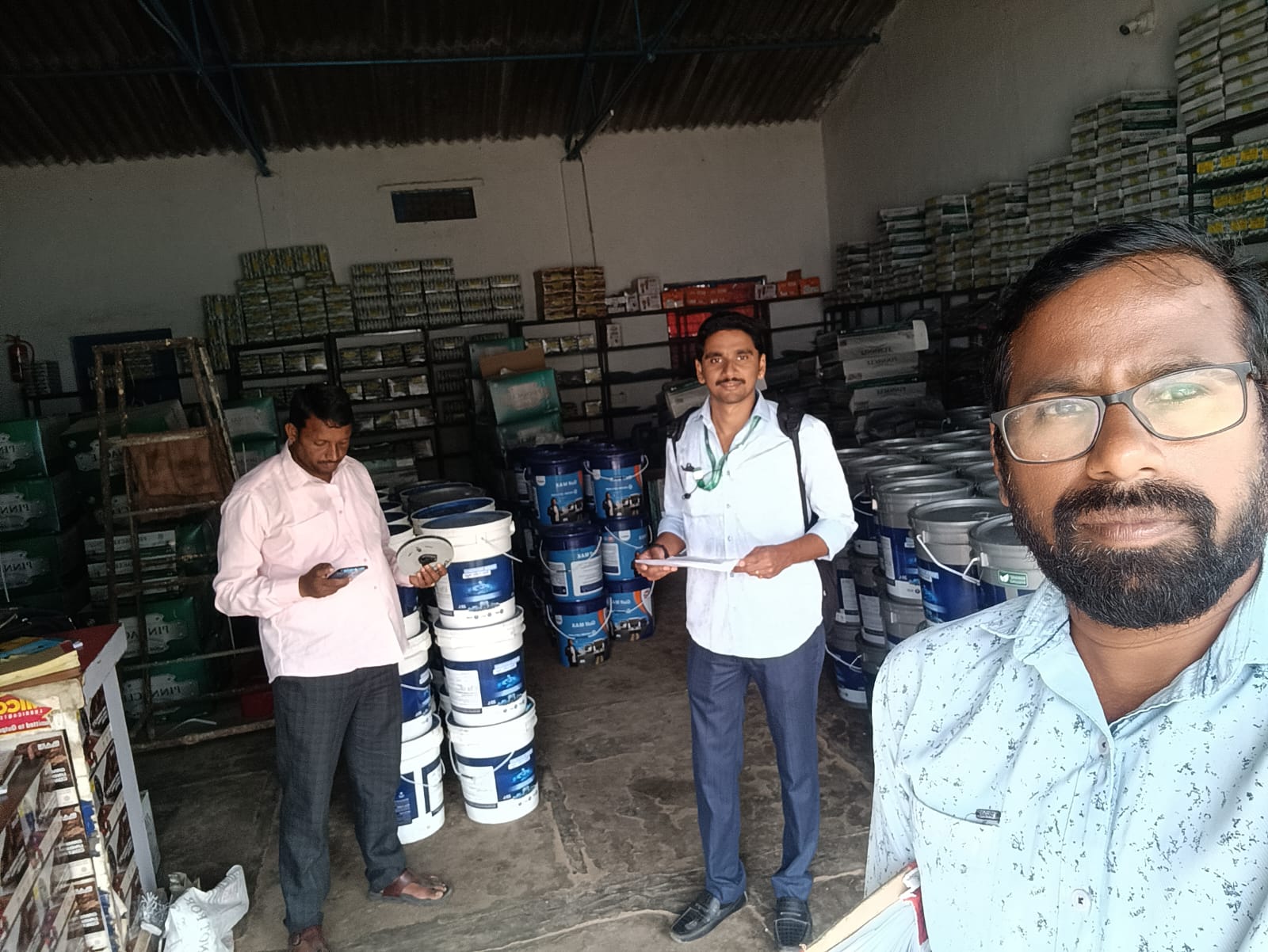 As apart of 100days program Day 15 Review of Old or Existing Street Vending Zone and Properties without Trade License.