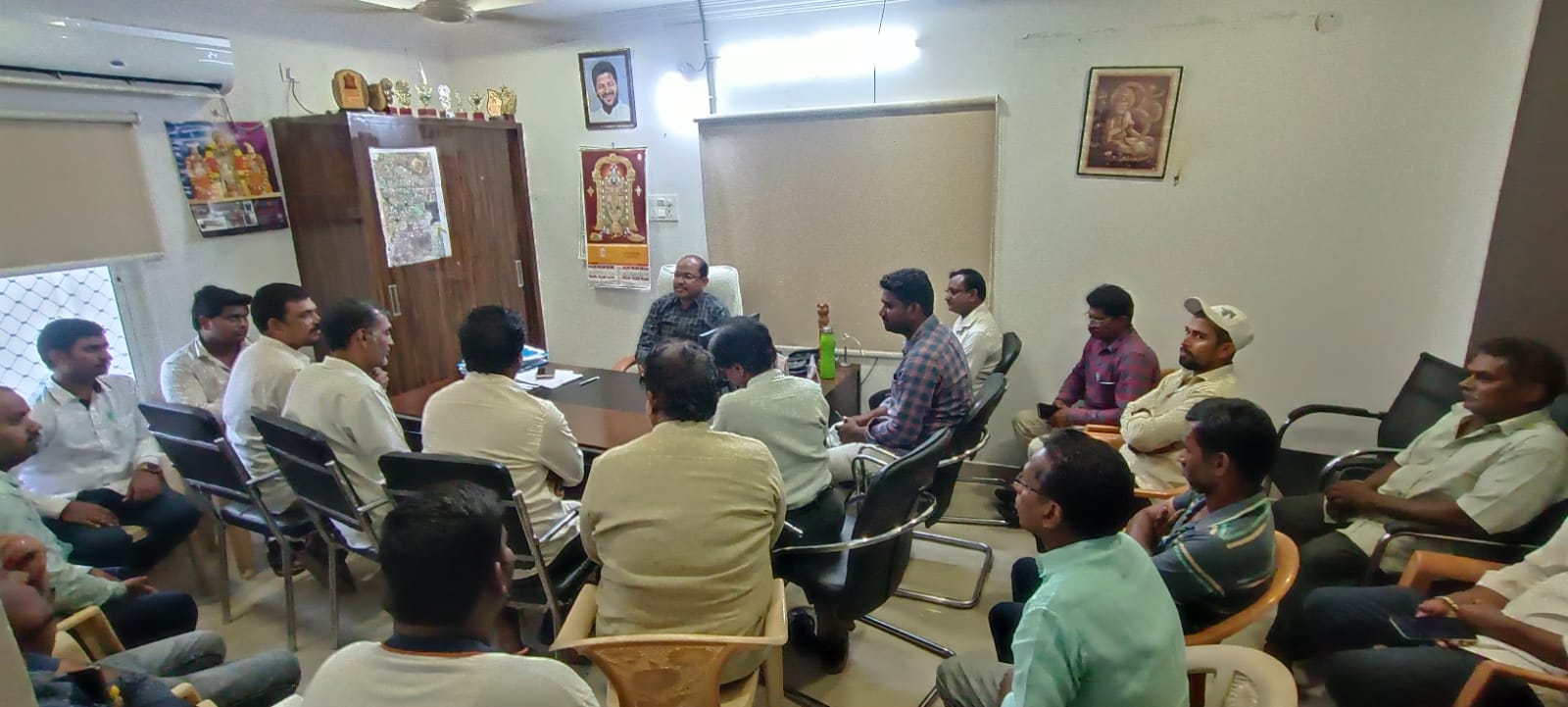 As apart of 100 days program Day 16 Awareness Plastic Usage Control Among Vendors.