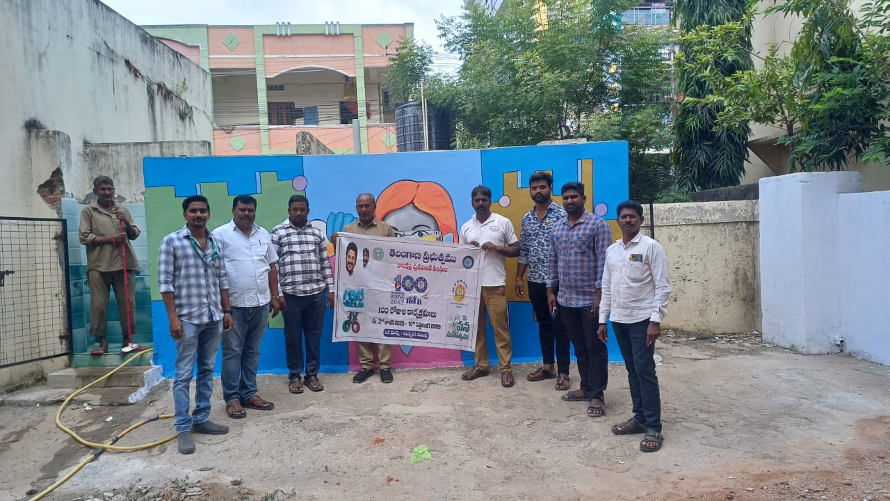 Day-19 Implementation of 100 Days Action Plan in Kompally Municipality.