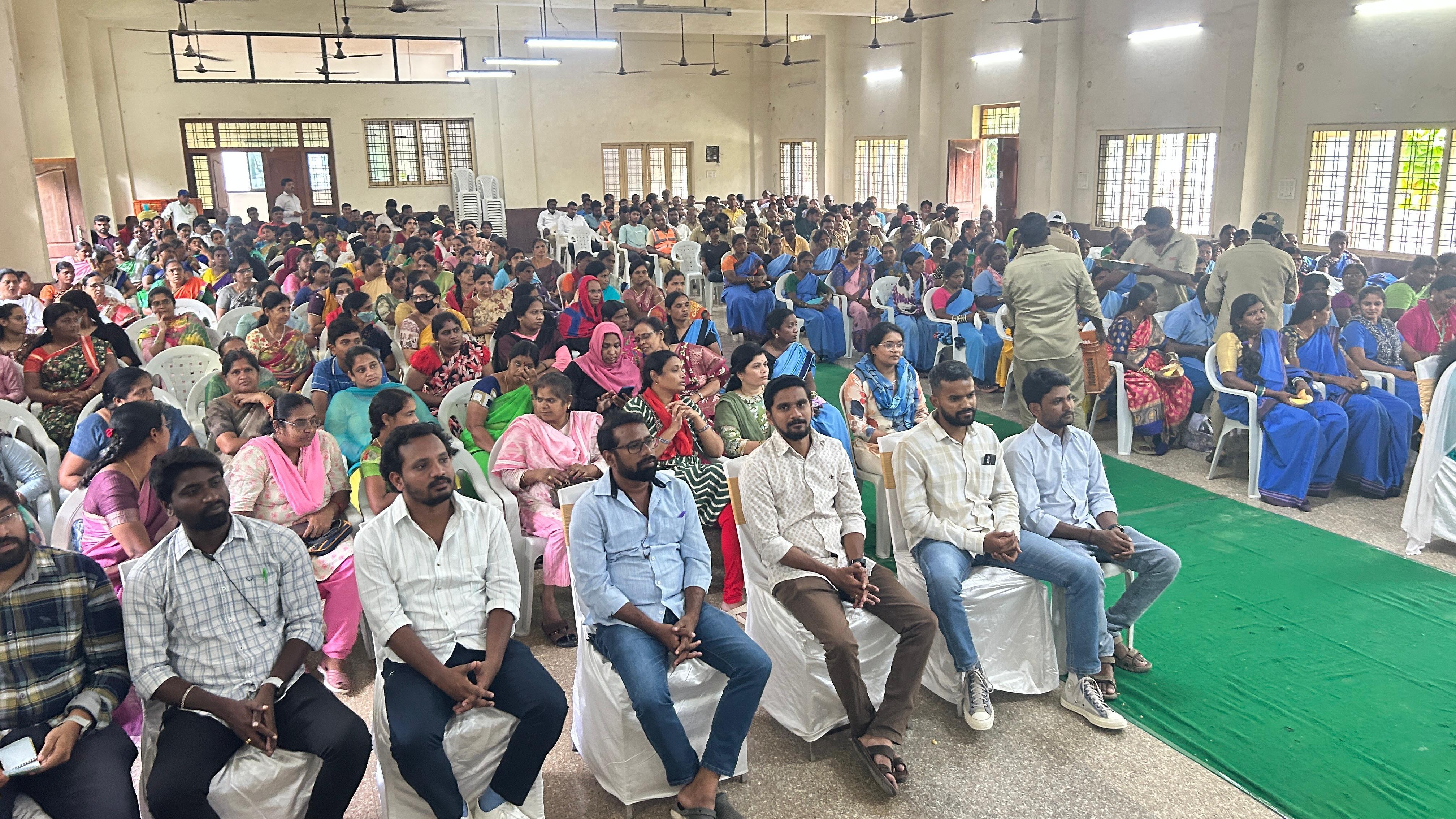 As part of 100 Days Launching Program in Kompally Municipality